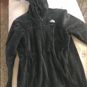 Women’s Longline Black Fleece Northface